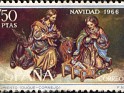 Spain 1966 Christmas 1.50 PTA Multicolor Edifil 1764. Uploaded by Mike-Bell